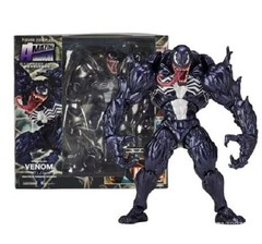 6.7” Venom Action Figure Yamaguchi Revoltech Poseable Collectible Toy 17cm Gift