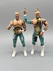 Open Loose Lot AEW Unmatched The Gunns Tag Team Colten & Austin Gunn with Belts
