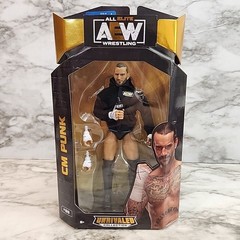 AEW Wrestling Unrivaled CM Punk #89 Action Figure Walmart Exclusive