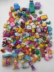 Shopkins Lot of Over 150 Figures 3 Dolls Toys from Mixed Seasons
