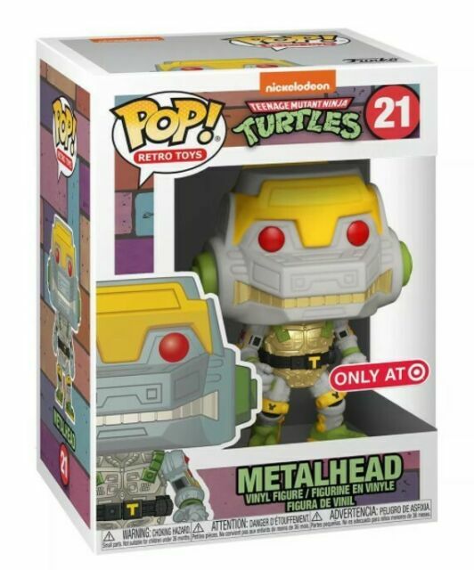Funko Pop! Teenage Mutant Ninja Turtles Metalhead Action Figure – Multicoloured