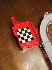 Disney Cars Super Track Mack Transforming Truck and Racetrack W/ 1 car. Working