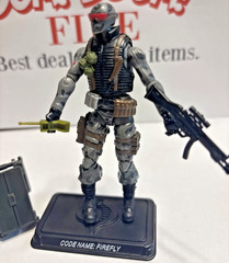 G.I. Joe Cobra Firefly 2008, v15. 25th anniversary. Great shape . From 2 pc box