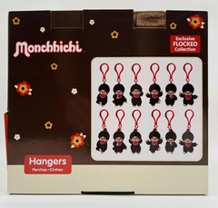 24x Monchhichi Flocked Exclusive Collection Blind Bag Figure Hanger [Sealed Box]