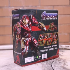 Avengers Iron Man MK44 Hulkbuster 7in Action Figure Collection LED Toys Gift Box