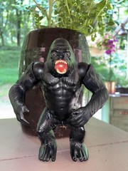 Vintage 1973 Mattel BIG JIM Jungle Adventure Safari KING KONG Gorilla Working