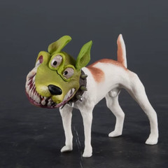 7cm (The Mask) Dog Figure Jim Carrey