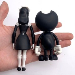 Bendy And The Ink Machine Boris The Dog Alice Angel Figures Meatly Games Horror