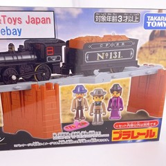 Plarail Back to the Future Part 3 Steam Locomotive No.131 & Time Machine Takara