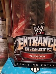 2010 WWE Entrance Greats The Rock Action Figure WWF Royal Rumble