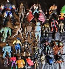 Vintage Action Figures Fudoh Metaluna Monsters Mole Man Frankenstein Jigsaw Ect