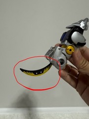 Power Rangers Wild Force Deluxe Predazord Tail Wolf