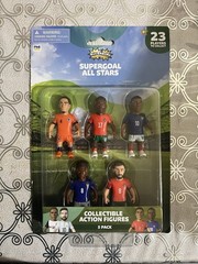 3 Different Super Goal World Cup Collectible Action Figures 5-Pack
