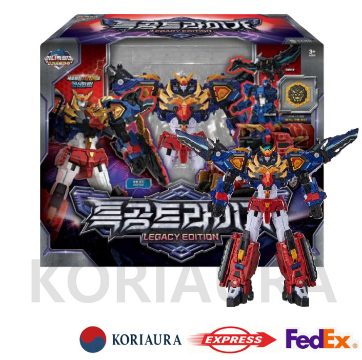 Miniforce Force Triga Legacy Edition Transforming Robot Figure Dinoid Warrior