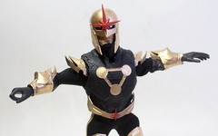 Custom 8″ Mego Nova Action Figure-1/9 Scale-Marvel MCU-Avengers-Defenders