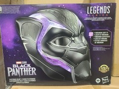 DMG BOX Marvel Legends Gear Black Panther Electronic Life Size Roleplay Helmet