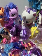 My Little Pony Hasbro Ponies Brushables Equestria Girls Lot Of 60+ MLP