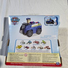 Paw Patrol Chase Patrol Cruiser Vehicle and Figure Spin Master Nickelodeon New