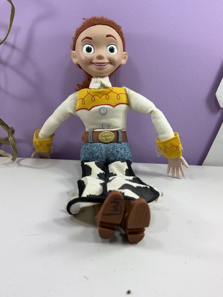 Toy Story Vintage Jessie Doll 16” 1999 Disney Tested & Working