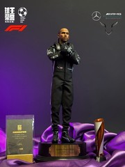 Lewis Hamilton 7x Champion Mercedes F1 1/6 Figure & Car Model – In Stock