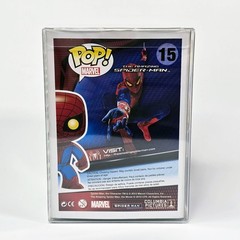 Funko Pop! Marvel Spider-Man #15 The Amazing Spider-Man (2012) w Pop Protector