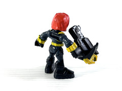 Playskool Marvel Super Hero Adventures Power Up Thanos & Black Widow Figures