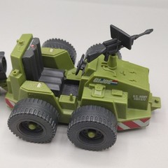 1985 G.I. Joe Weapon Transport Vintage Body, Gun with Bomb Trailer