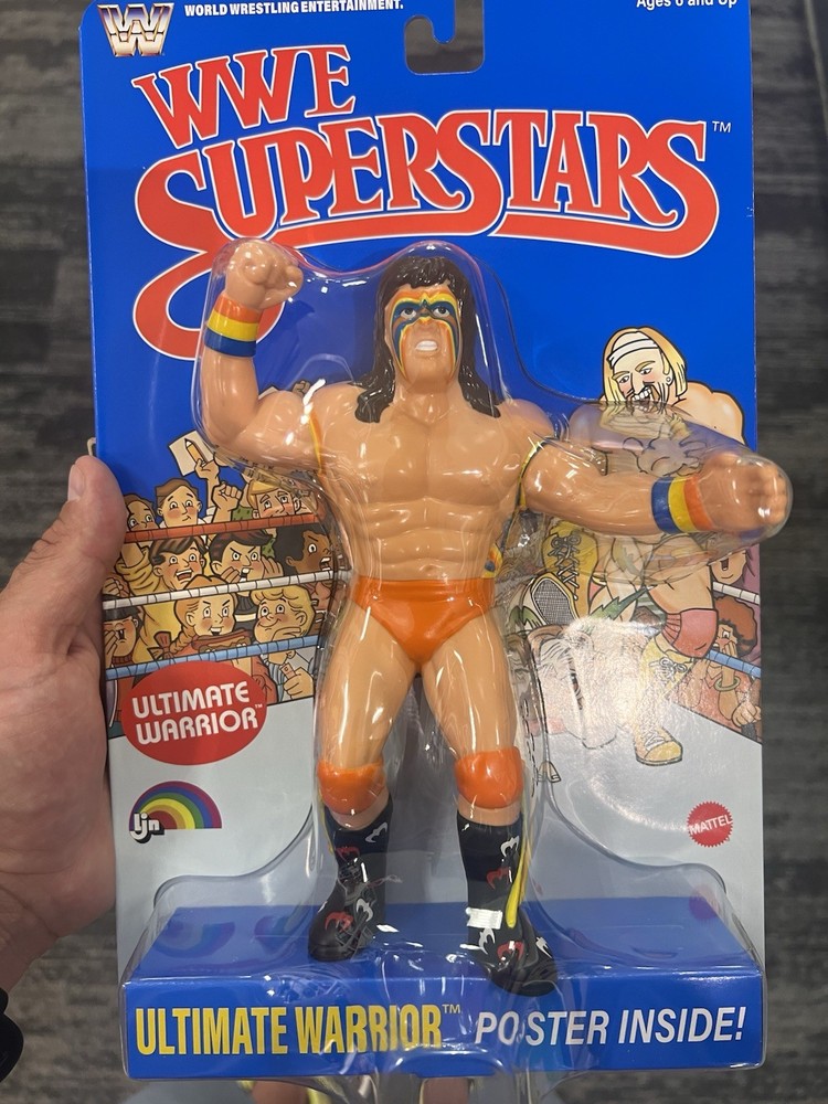 LJN WWE Superstars ULTIMATE WARRIOR Black Card Chase 2026 Target LJN Mattel WWF