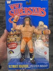 LJN WWE Superstars ULTIMATE WARRIOR Black Card Chase 2026 Target LJN Mattel WWF