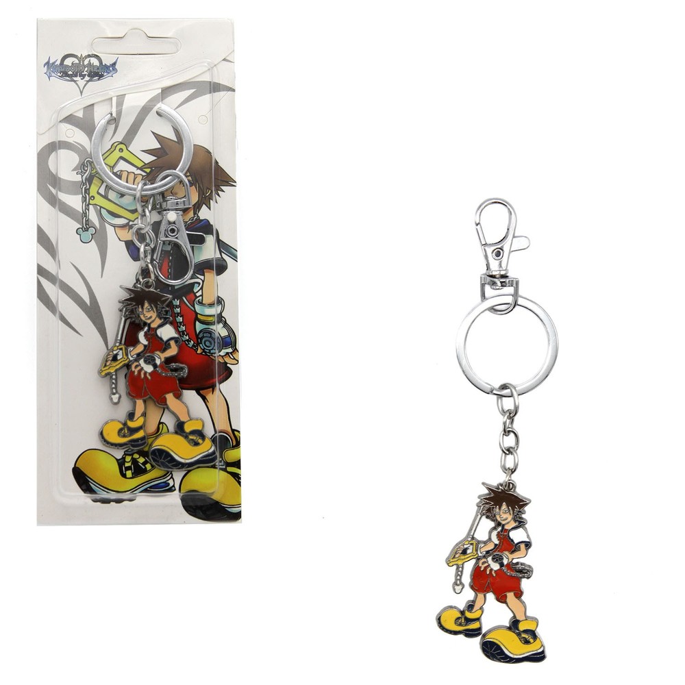 SORA Kingdom Hearts 2 in. Key Chain (Video Games KeyChain Charm Pendant)