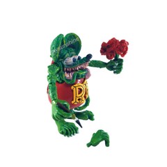 Ed Roth 2001 Moon of Japan ART STORM RAT FINK Movable Action Figure 3.5in No Box