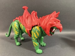 MASTERS OF THE UNIVERSE ORIGINS CARTOON COLLECTION FAKER 5” FIGURE & BATTLE CAT