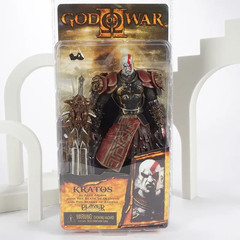 Classic Game NECA God of War 2 II Kratos in Ares Armor W Blades 7″ PVC Action Fi