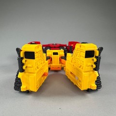 Hello Carbot Brayroad Bray Road Transformer Bulldozer Combiner Robot Figure Toy