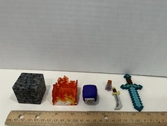 Minecraft Mixed Toy Lot of 6 Items