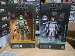 Star Wars The Black Series Clone Commander Doom & Commander Rex – In hand