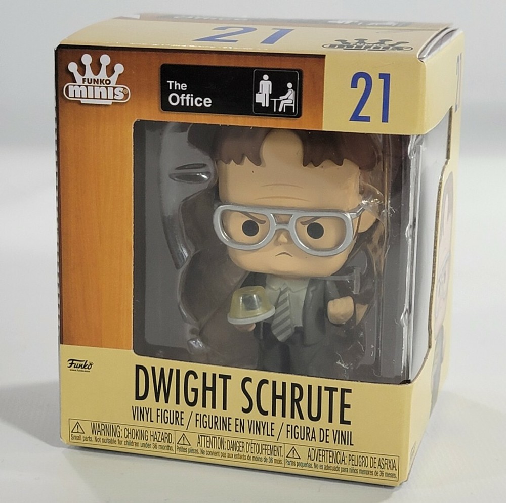 New/Sealed Funko Minis 3″ Vinyl Figure – NBC The Office – Dwight Schrute #21