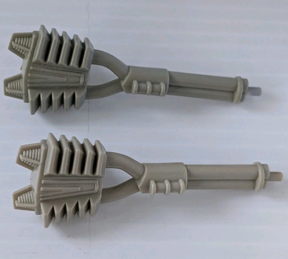 DINO RIDERS T REX Pair of Large Laser Cannons Tyrannosaurus Armor Part