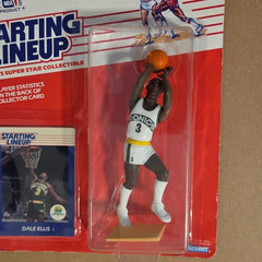 1988 DALE ELLIS SLU Starting Lineup NBA Seattle Supersonics