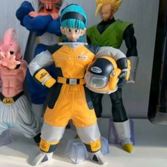 19.5cm Dragon Ball Z Bulma Figure Space Suit Namek Bulma Action Figure Pvc Statu