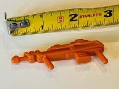 Castle Grayskull Masters Universe vtg figure Mattel accessory weapon Gun Orange