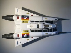 1979 MEGO Buck Rogers Star Fighter | 23 BOX STICKER DIE-CUT