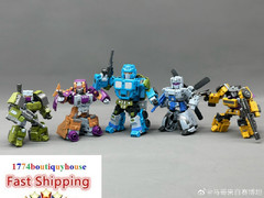 NEW BOX SET TRANSFORMER JiGuangMao Toy JGM-SKP03 Mini-Bruty Bruticus IN USA 6.7′