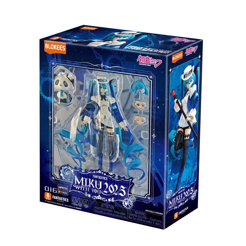 Blokees Fantastics Series Hatsune Miku Miku WIth You 2025 Action Figure U.S. Eng