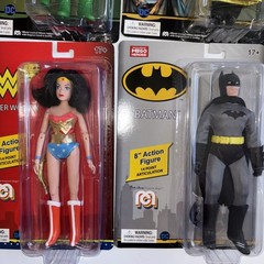 Mego DC LOT OF 11 FIGURES BATMAN, FLASH, SUPERMAN, LANTERN, ARROW, SHAZAM, NEW