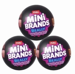 Zuru Mini Brands Really Works Vinyl Capsules 3 Pack In Hand Ships Today