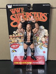 SET of LJN WWE Superstars Series Wave 2 Black Card Warrior Ventura Bundy Austin