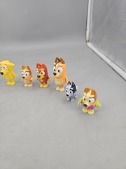 Bluey Friends And Family Poseable Action Figures Lot Of 12 Characters