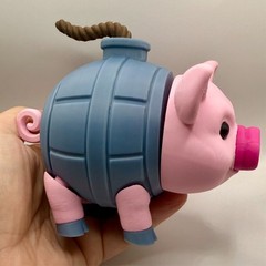 Svinino Bombondino | Italian Brainrot 3D Printed Figurine | Meme Collectible
