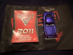 TOP SECRET Disney Pixar Cars D23 Expo 2011 Exclusive Finn McMissle New Mint!!